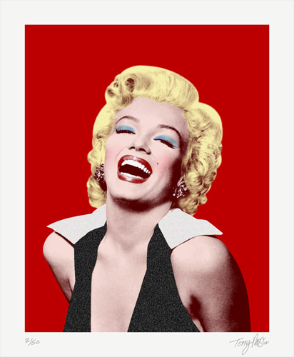Terry Pastor - Marilyn - Giclee Print