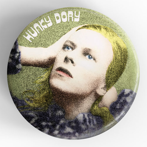 Terry Pastor - Hunky Dory Giant 3D Vintage Pin Badge